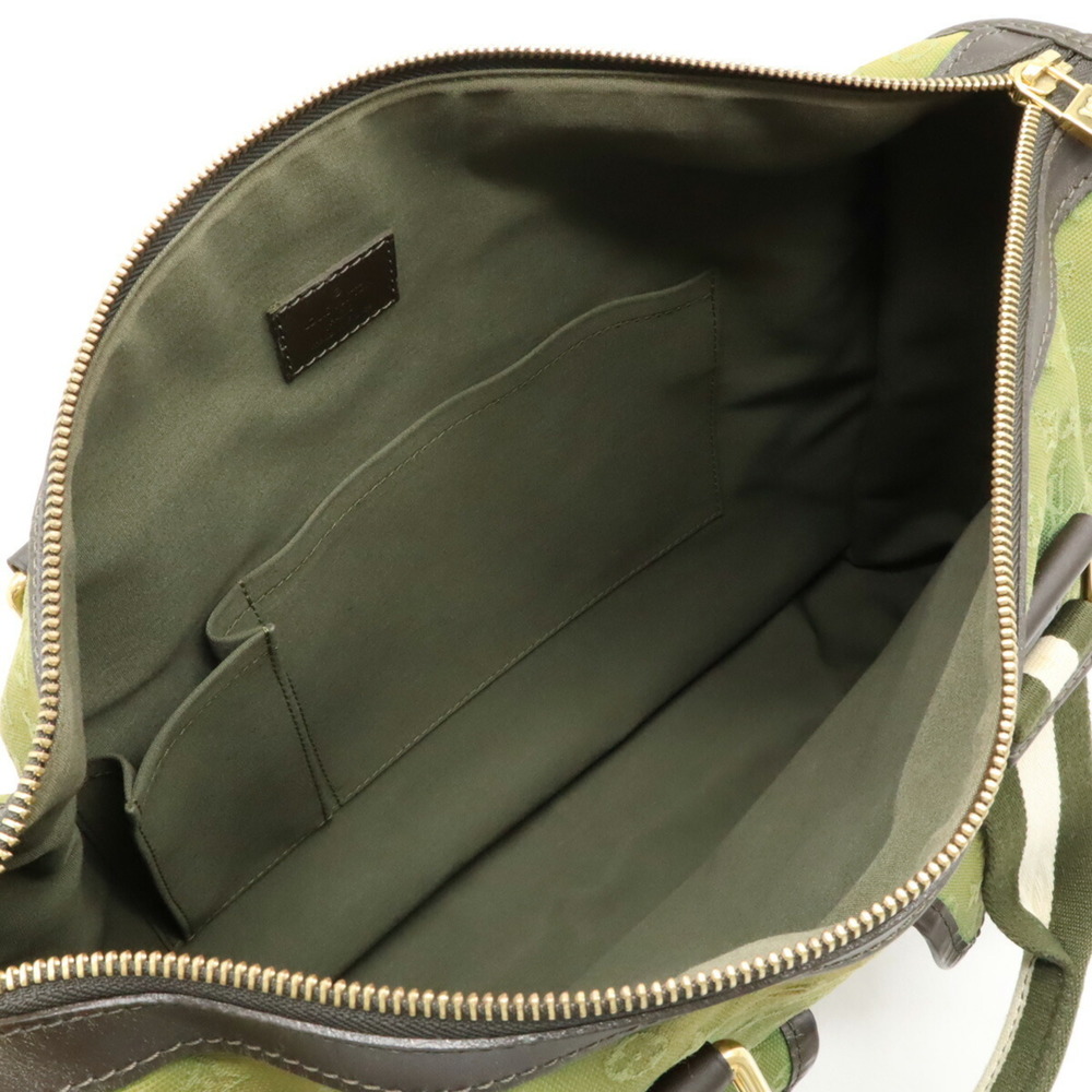 LOUIS VUITTON Monogram Sac Marie Kate Shoulder Bag Canvas Leather TST Khaki ⭐ - Picture 7 of 9